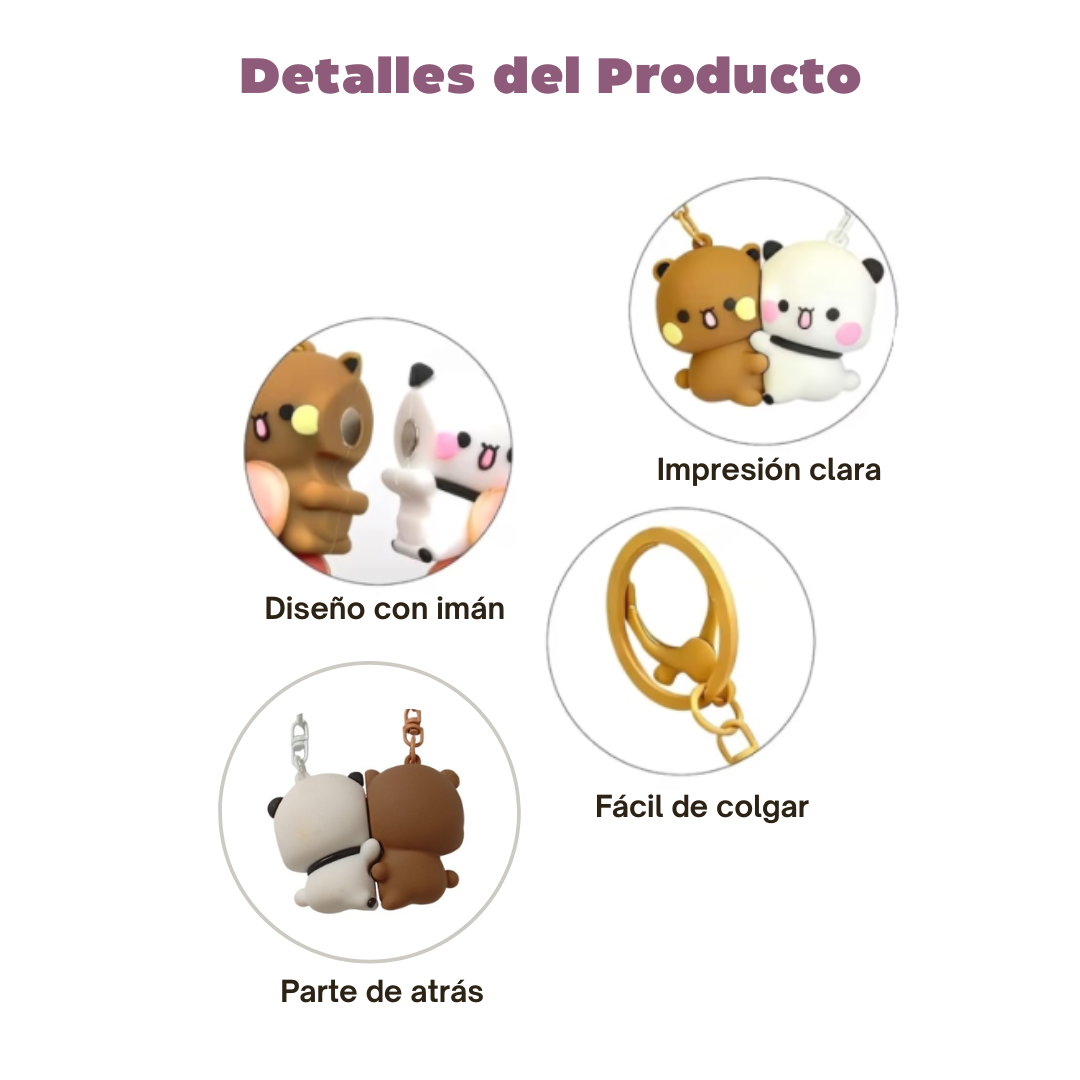 Llavero de conexión para parejas